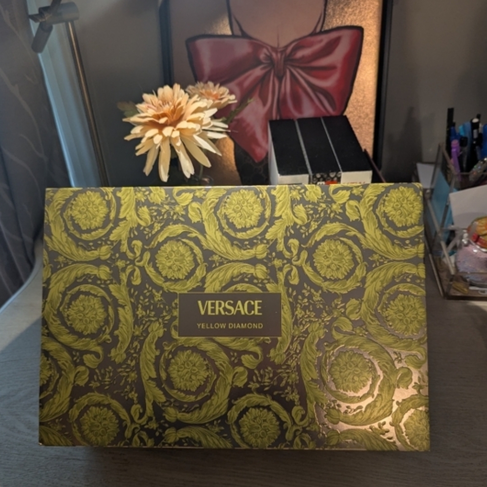 Versace Yellow Diamond Gift Box  Decorative Designer Packaging